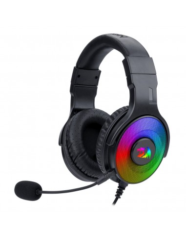 USB RGB LED геймърски слушалки с...